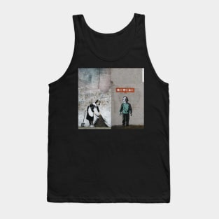 banksy Tank Top